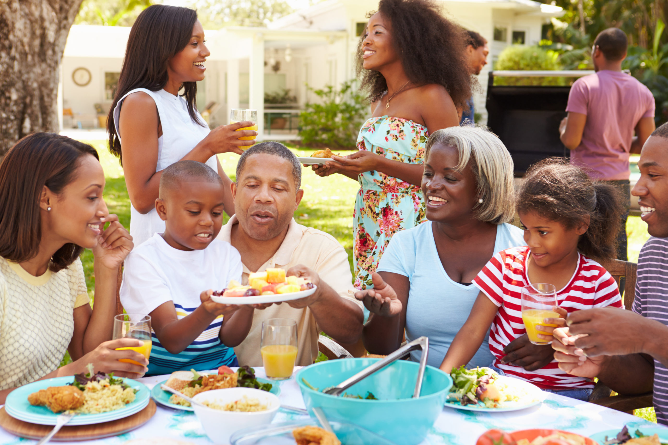Un repas de famille comme cadeau pour la fête des mères