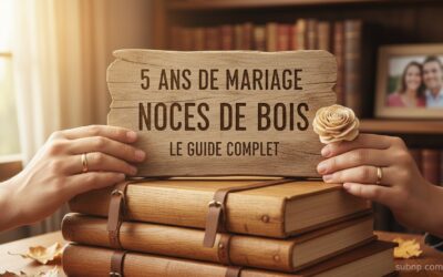 Célébrer 5 Ans de Mariage : Un Guide Complet pour des Noces de Bois Uniques